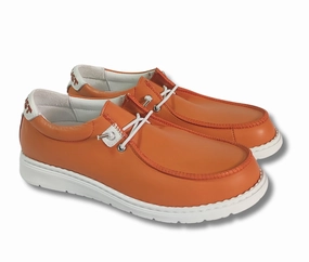 Armani Shoes Loafers Le must Salerno Arancio
