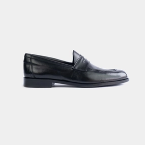 But Corsa Black Penny Loafers Made In Usa