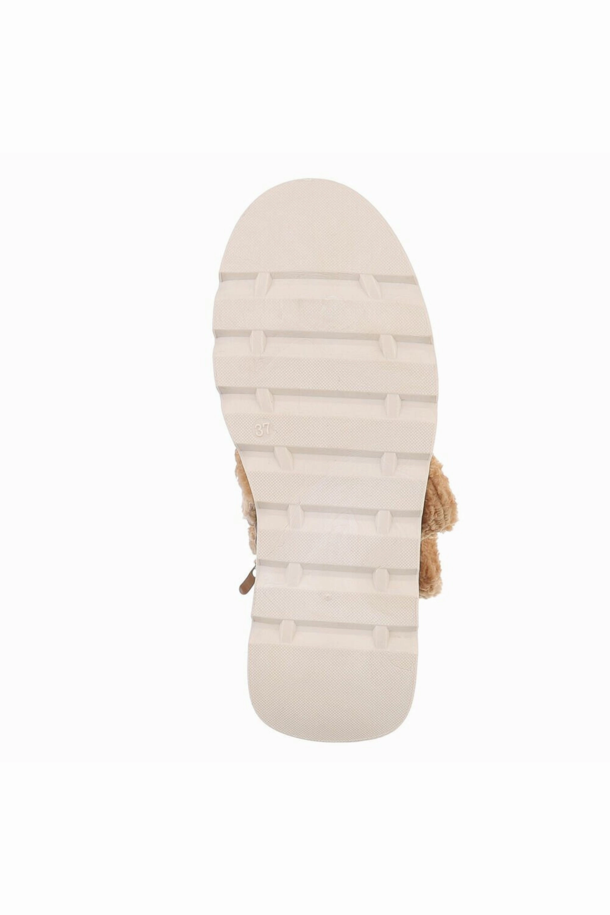 Teddy Stiefel mit Klett, beige Casablanca Sneaker