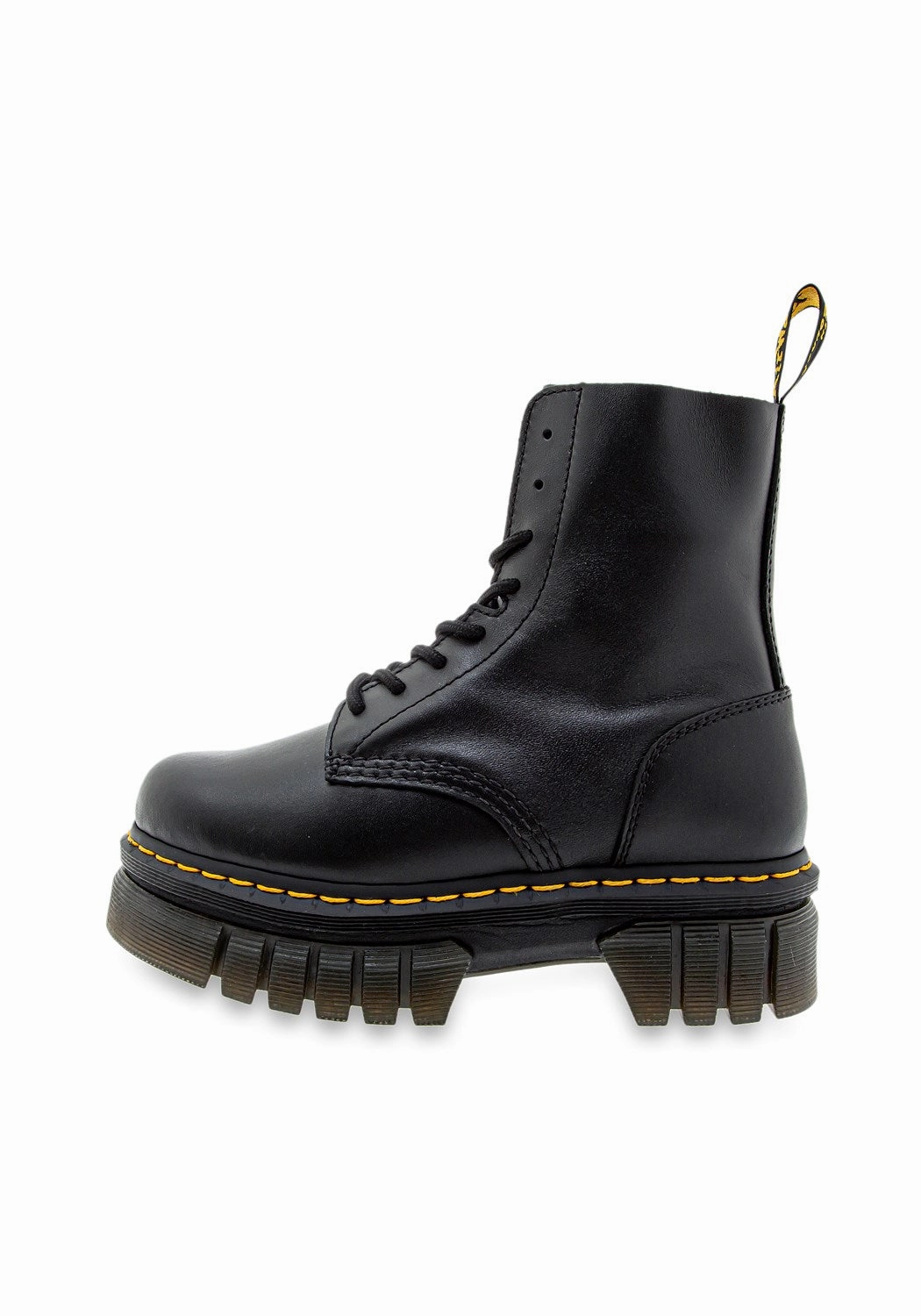 Audrick 8-Eye Boo Nappa Lux black Bronx Overknee Stiefel