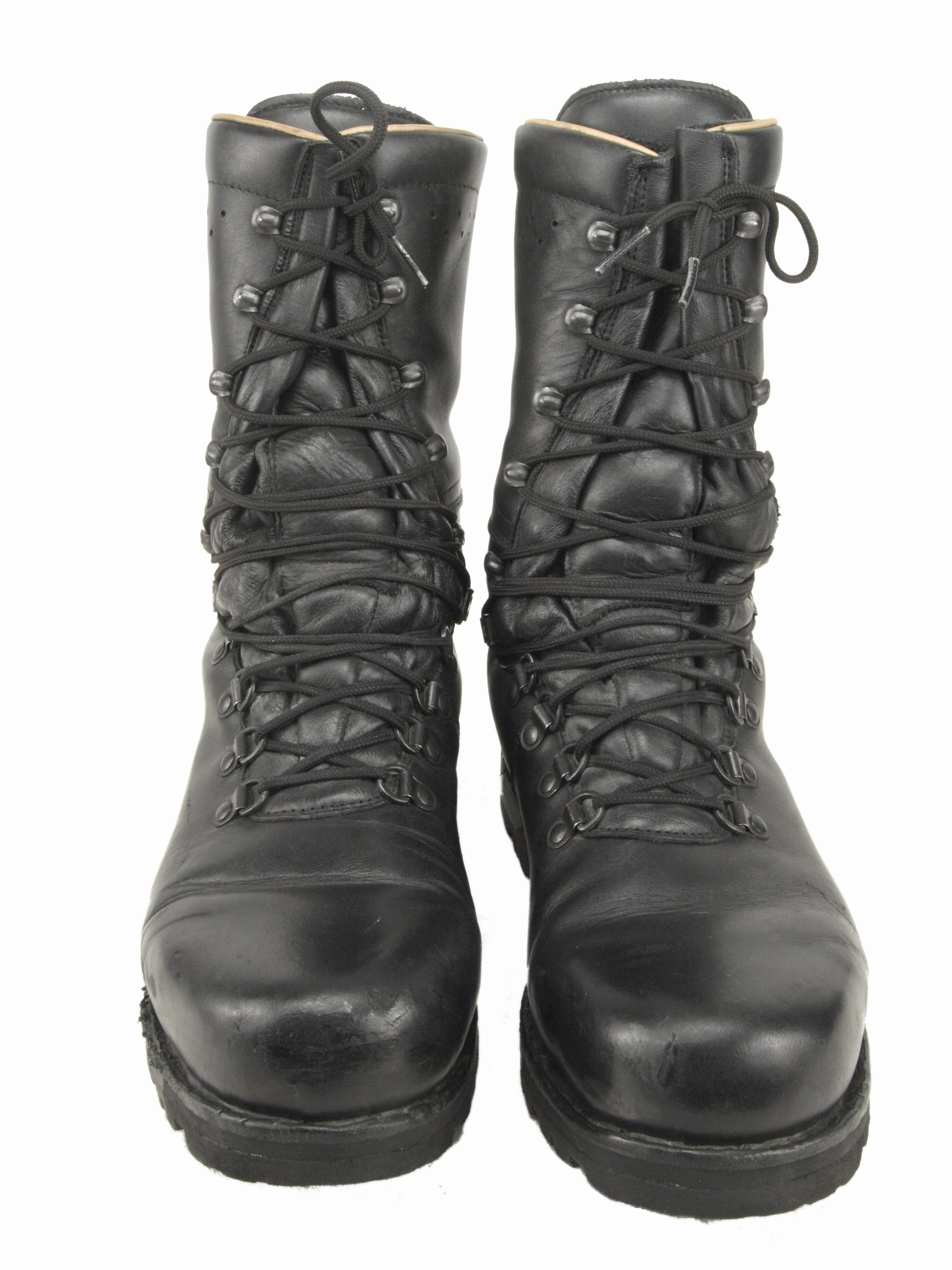 Austrian Army Leather Combat Para Boots Stiefel Bestickt