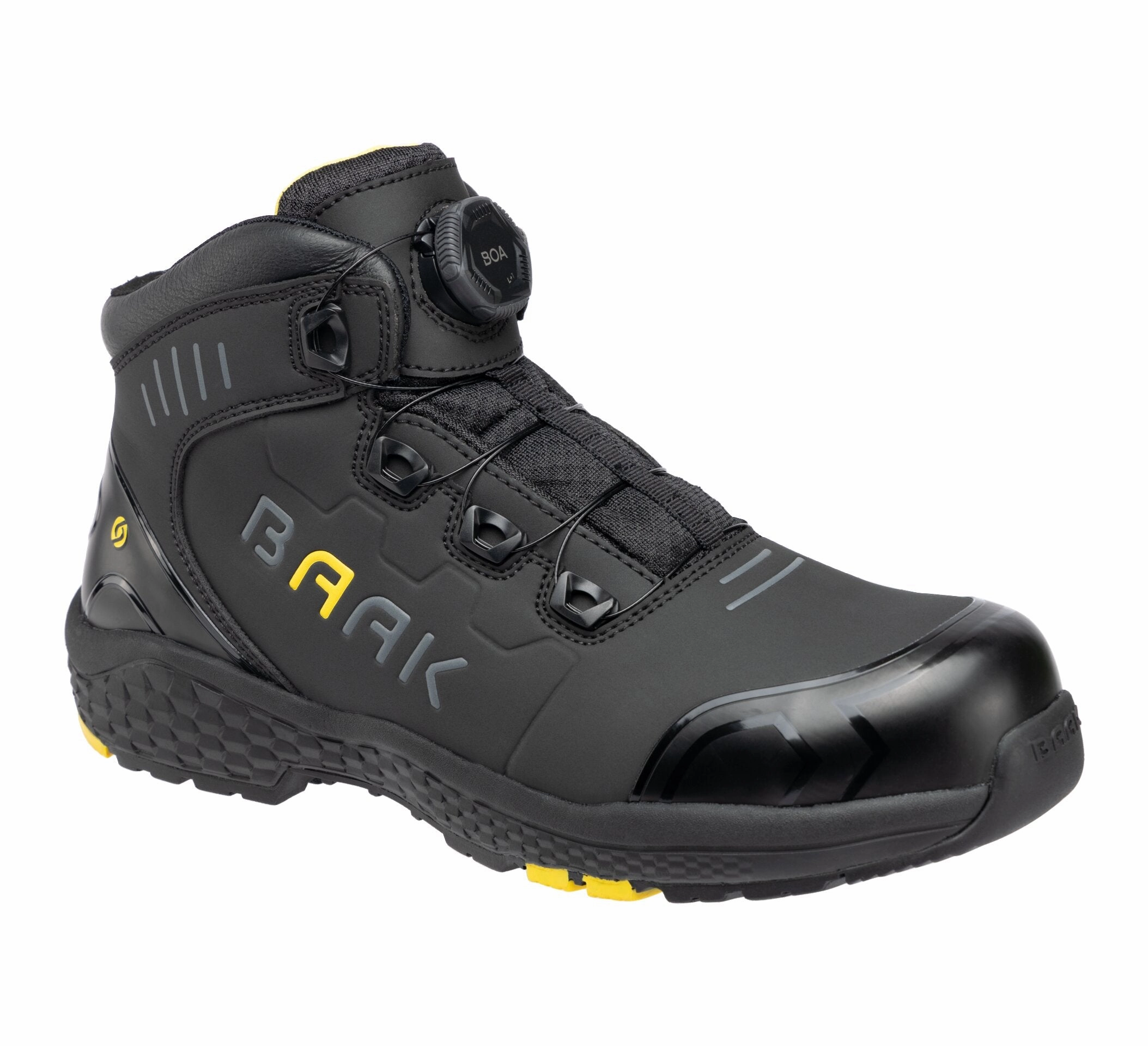 Baak Alexander 223013 leichter S3 Sicherheitsstiefel mit Boa Fit System Kunststoffkappe Gel Einlegesohlen Für Sicherheitsschuhe