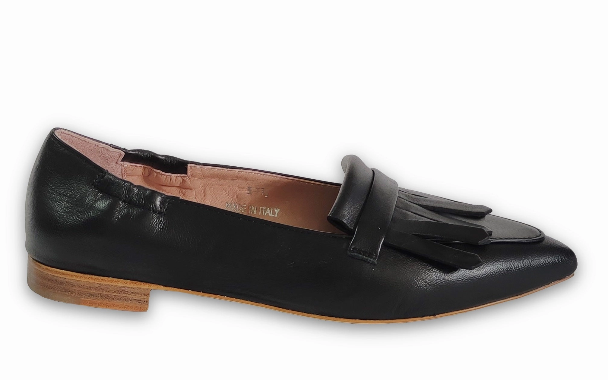 Brown Suede Penny Loafers Ballerina Alice Black