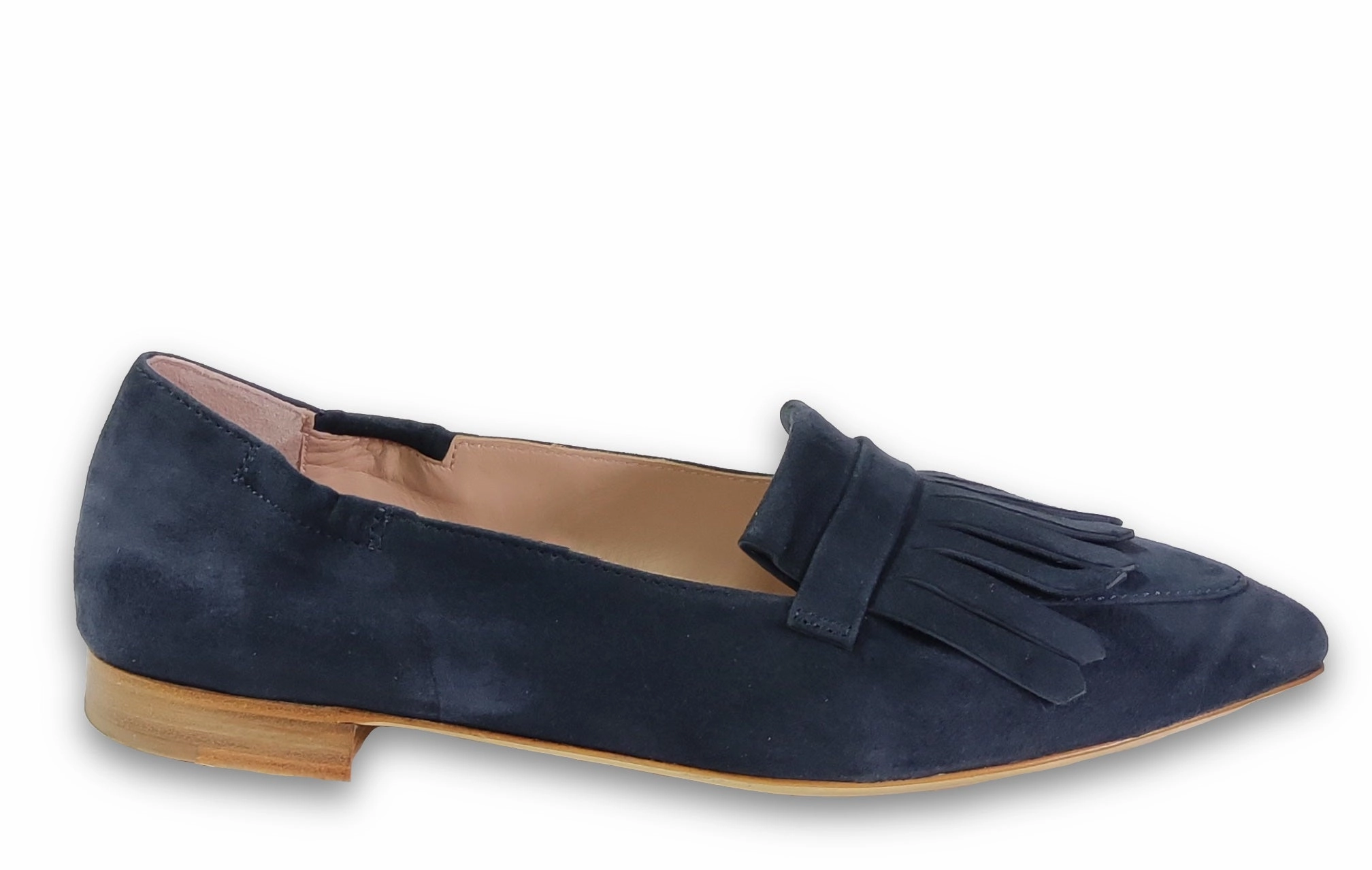 Jim Rickey Loafers Ballerina Alice Suede Navy