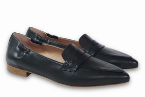 Ballerina Dora Navy Stuart Weitzman Loafers