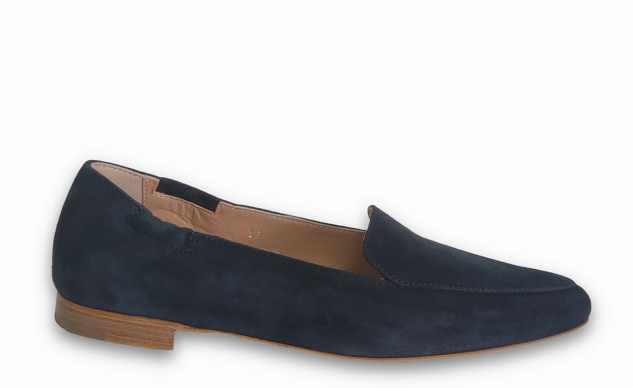 Ballerina Suede Navy Ganni Butterfly Loafers