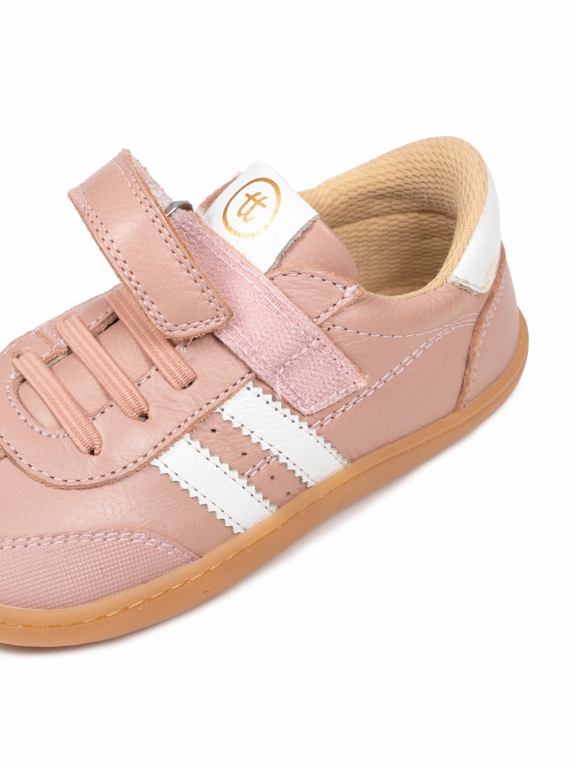 Lederschuhe Dehnen Apparat Barfu-Sportschuhe aus Leder - Rosa/Wei