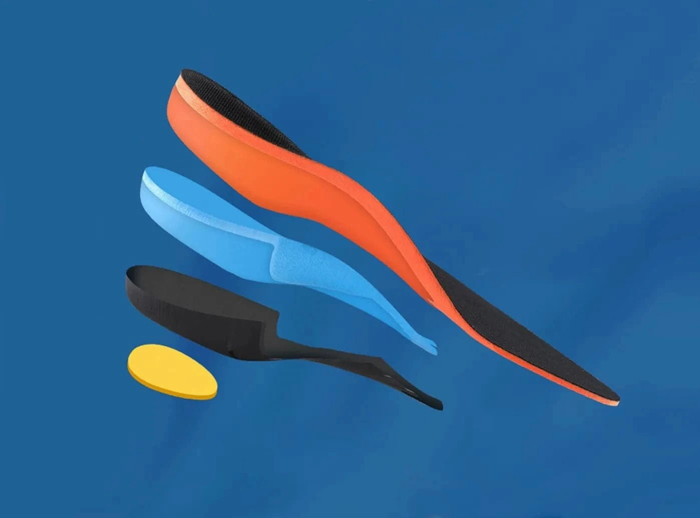 3e Basketball Shoes FitVille Plantar Fasciitis Relief Athletic Einlegesohlen