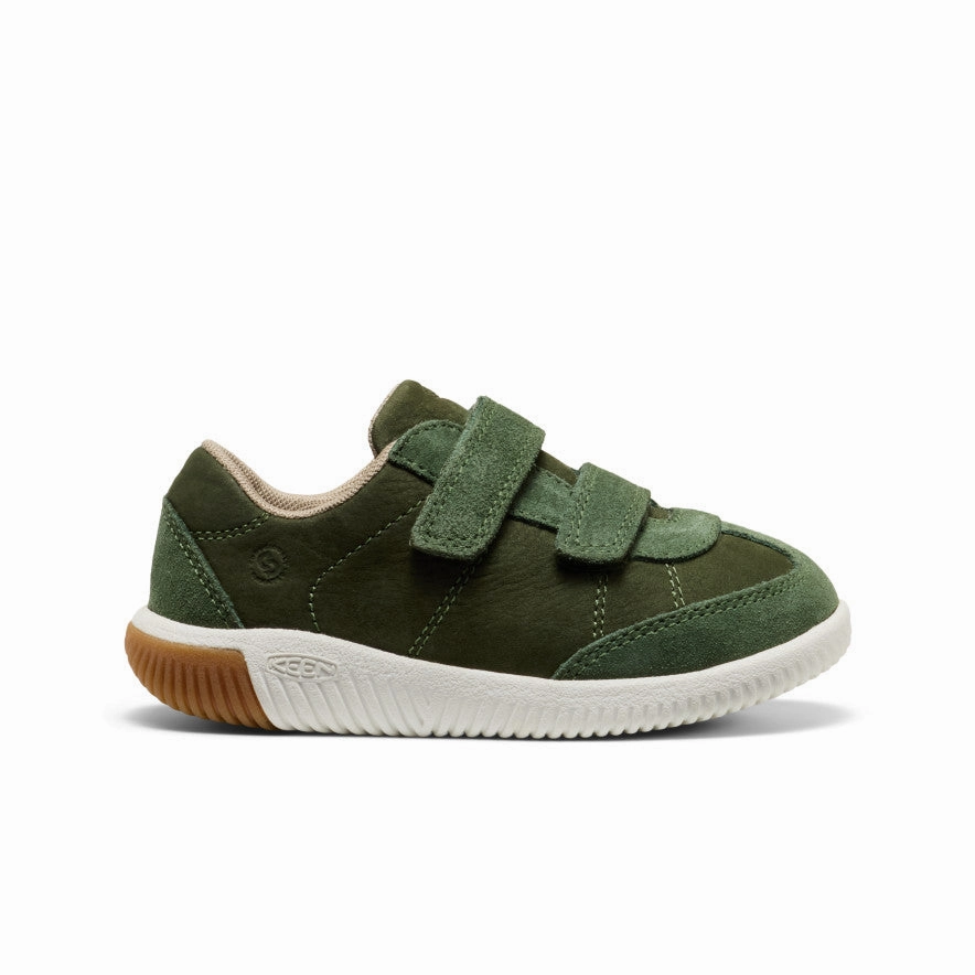 Little Kids' KNX T-Toe Sneaker  |  Bronze Green/Star White N Sneaker