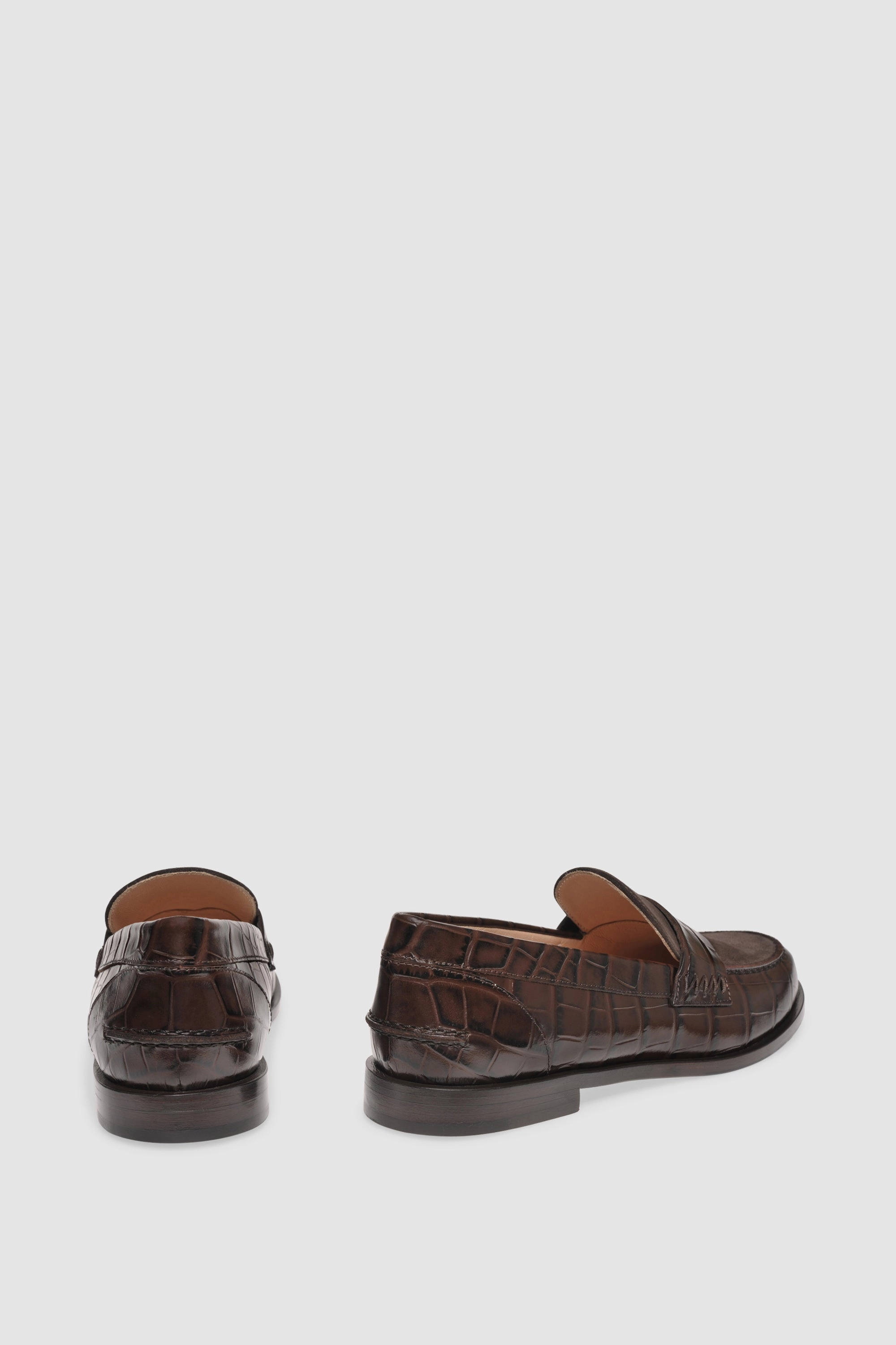 Loafer 9250 Cocco Stampato Velour Chocolate Zara Tassel Loafers