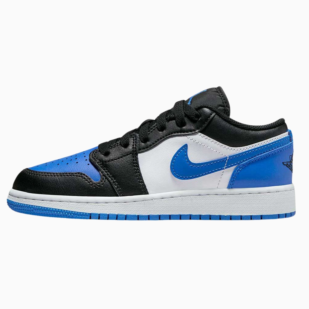 Air Jordan 1 Low GS Alternate Royal Blue EU 38,5 Sneaker Schnürsenkel Binden