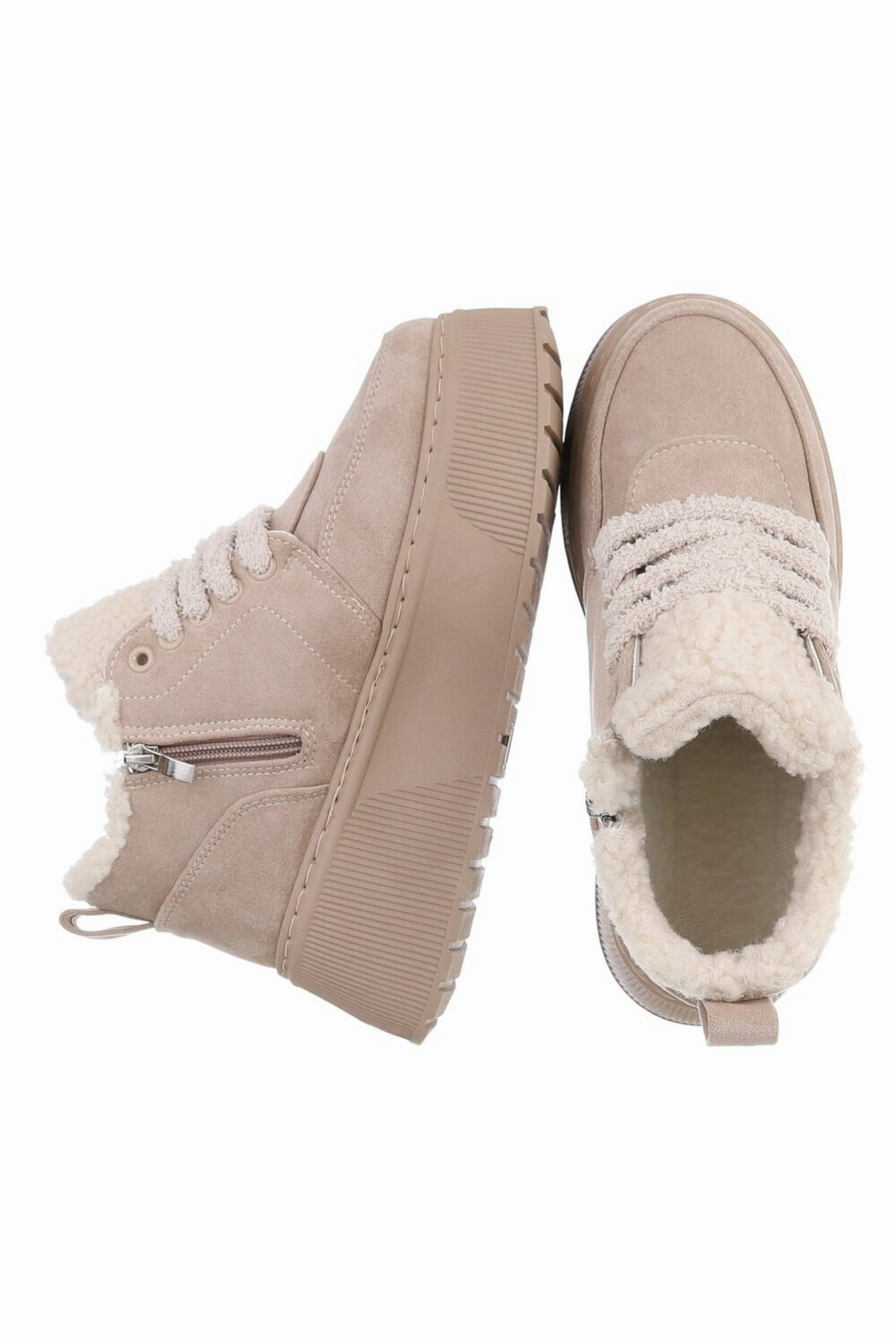 Teddy Plateau Sneaker, beige Hoff Sneaker