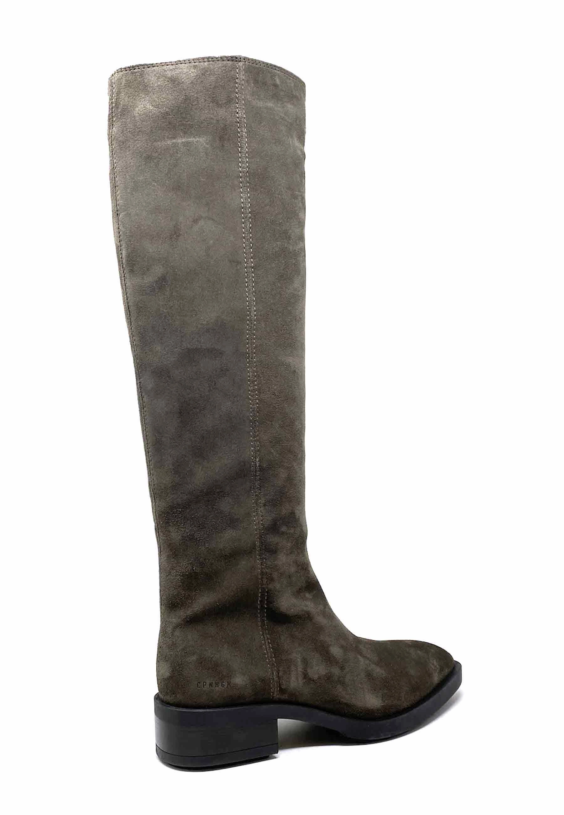 CPH323 Langschaft Boot | Off Black Suede Zamberlan Stiefel