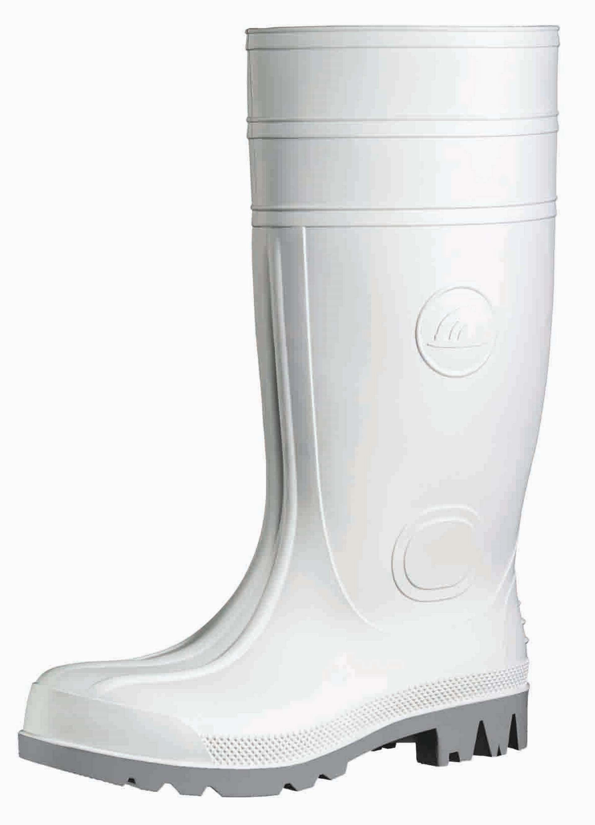 Steinfresh Feldtmann Unisex Whitemaster PVC Stiefel Overknee Stiefel Kleiner Absatz