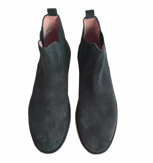 High Feelings Stiefel Marie Morenz 1421 Jodpur Velour Schwarz