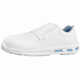 Sicherheitsschuh S2 | ohne Schnrsenkel | Sicherheitskappe | 100% metallfrei | U-Power Blanco Hohe Sicherheitsschuhe Herren