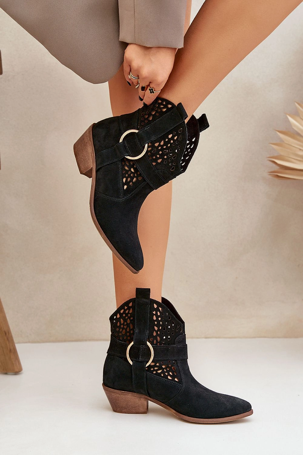 Heel boots model 206789 Step in style Grauer Chelsea Boot