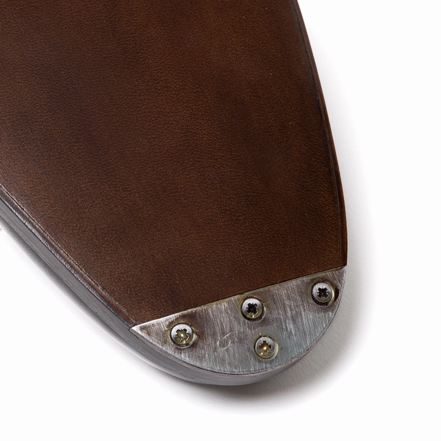 Sommer Loafers Loafer "Short Vamp Tassel" aus dunkelbraunem Kalbsleder - reine Handarbeit