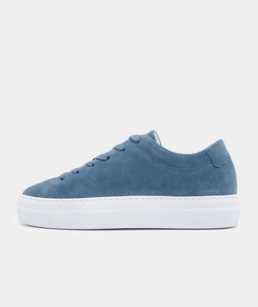 Ella - Blue Suede Schnürtechniken Sneaker