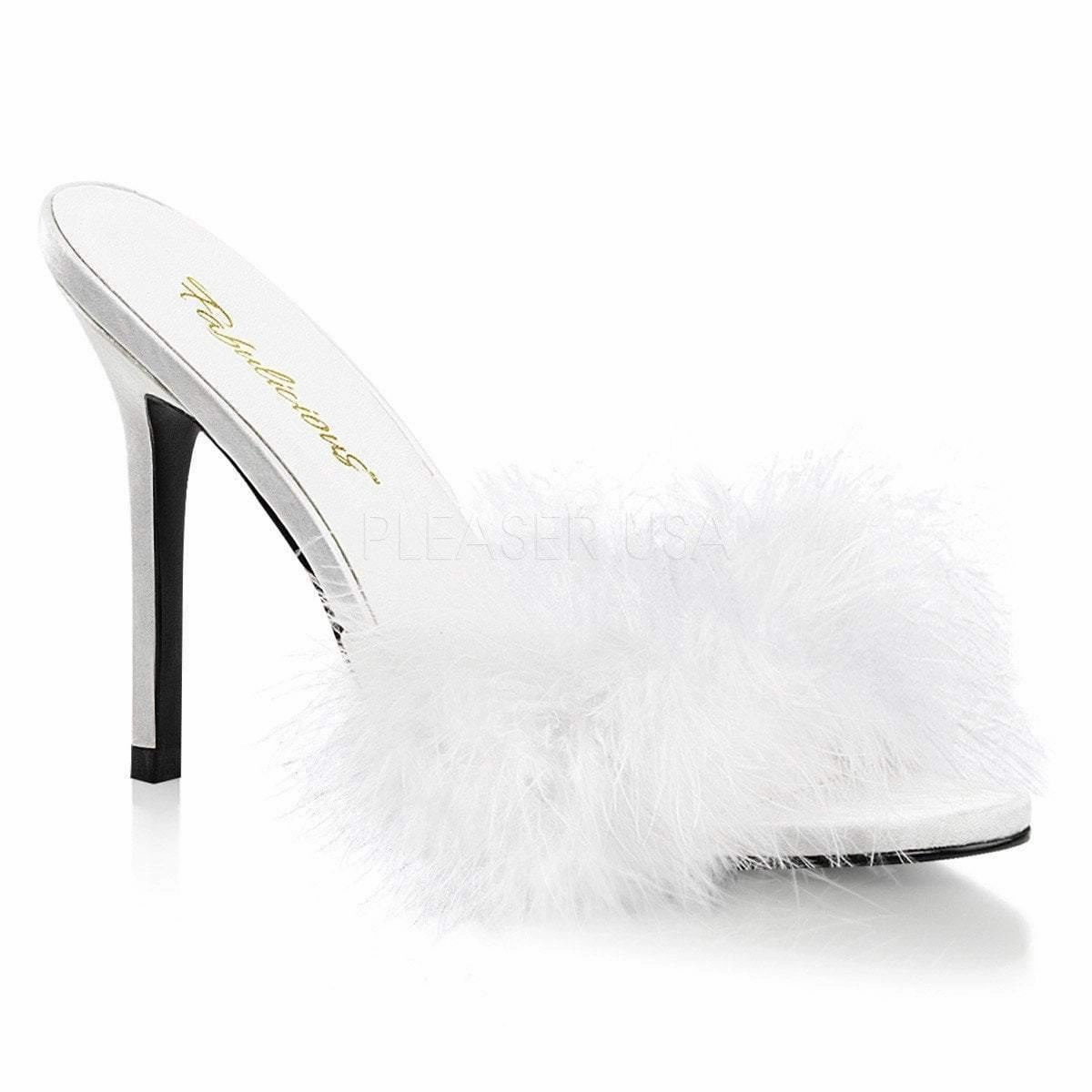 Sexy Sling Back Fur Slipper Sandals Fc Nürnberg Pantoffeln