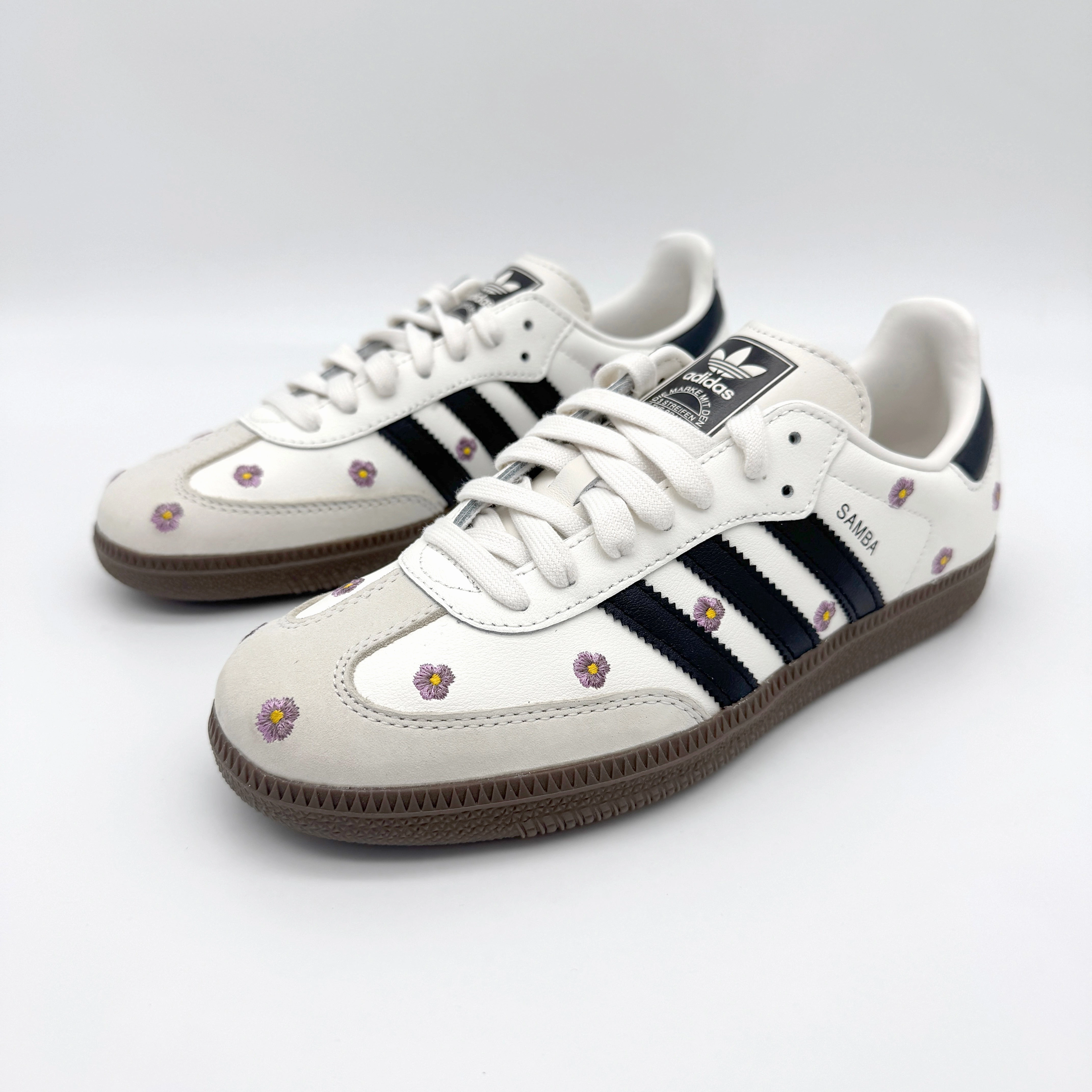 Sneaker Grün adidas Samba Light Purple Floral