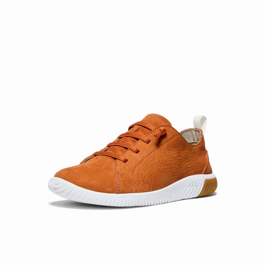 Schuhe Copenhagen Sneaker Big Kids' KNX Leather Sneaker  |  Gold Flame/Star White
