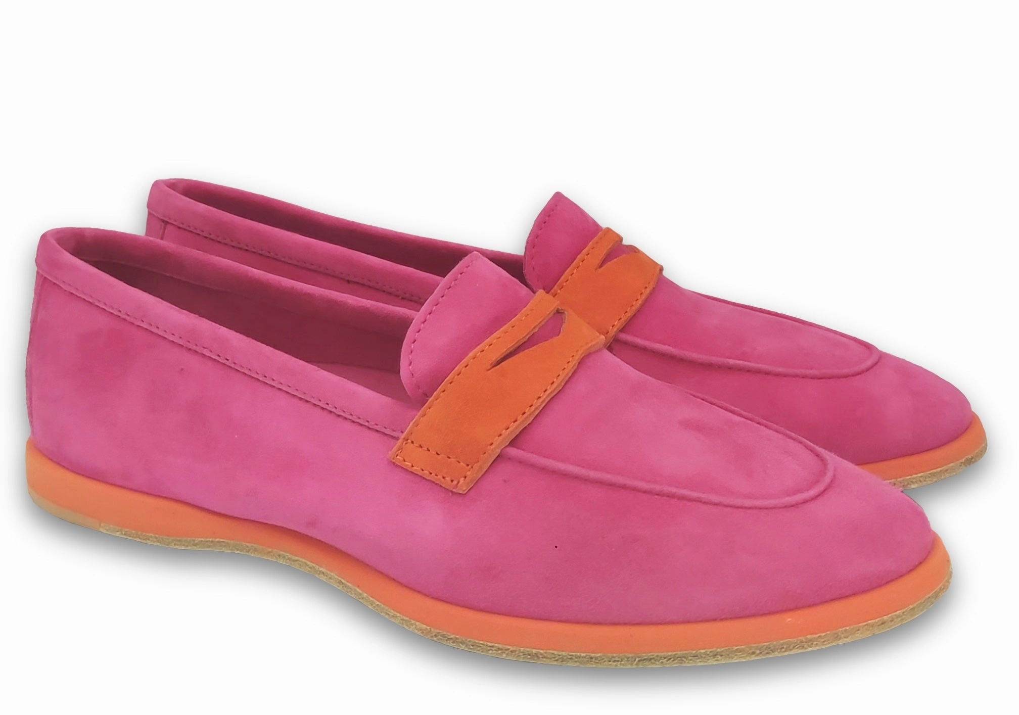 Capri Loafers Pocket Primula Fucsia&Arancio