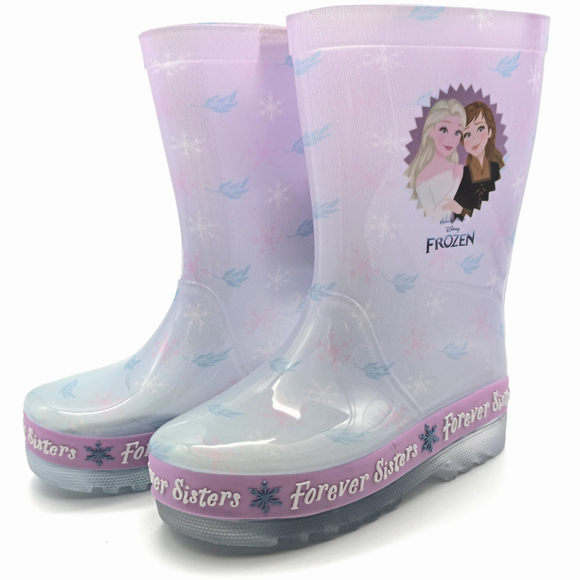 Haix Tex Stiefel Frozen Kinder Gummistiefel Anna & Elsa Lila | Disney Regenstiefel Mdchen