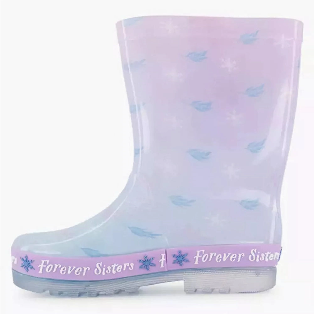Stiefel Nähen Frozen Kinder Gummistiefel Anna & Elsa Lila | Disney Regenstiefel Mdchen