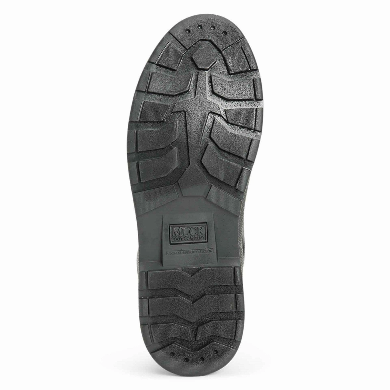 Herren Muck Originals Duck Leder-Kurzstiefel mit Schnrung | Black Stiefel 43 Weitschaft