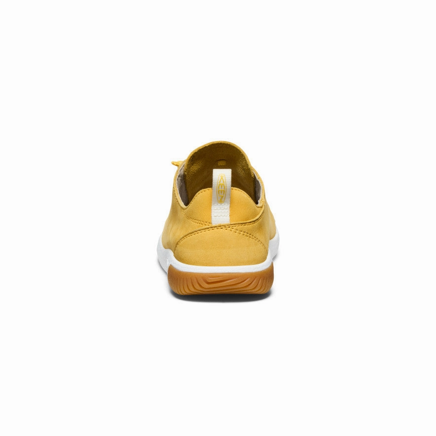 Ml408 Sneaker Big Kids' KNX Leather Sneaker  |  Daffodil/Star White