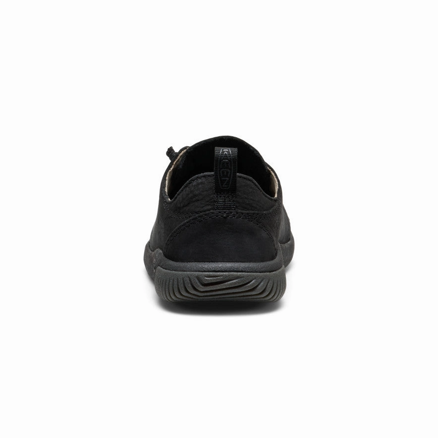 Handball Spezial Sneaker Low Big Kids' KNX Leather Sneaker  |  Triple Black