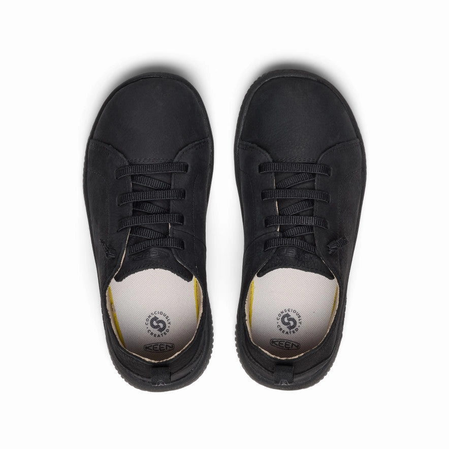 Sneaker Beliebt Big Kids' KNX Leather Sneaker  |  Triple Black