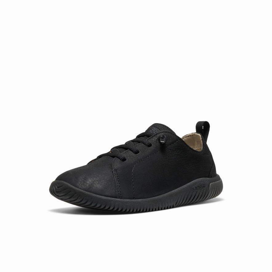 Sneaker Zebra Big Kids' KNX Leather Sneaker  |  Triple Black