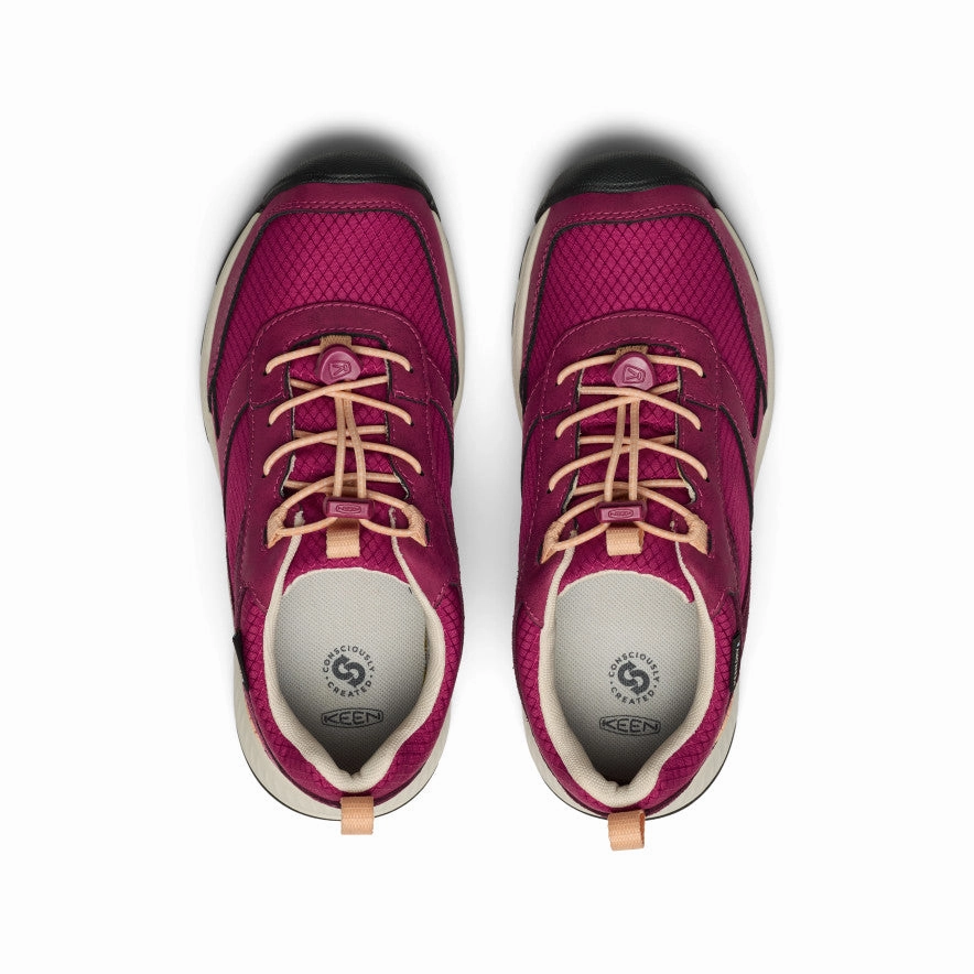 Big Kids' Skua Waterproof Shoe  |  Beaujolais/Peach Fuzz Outlet Sneaker