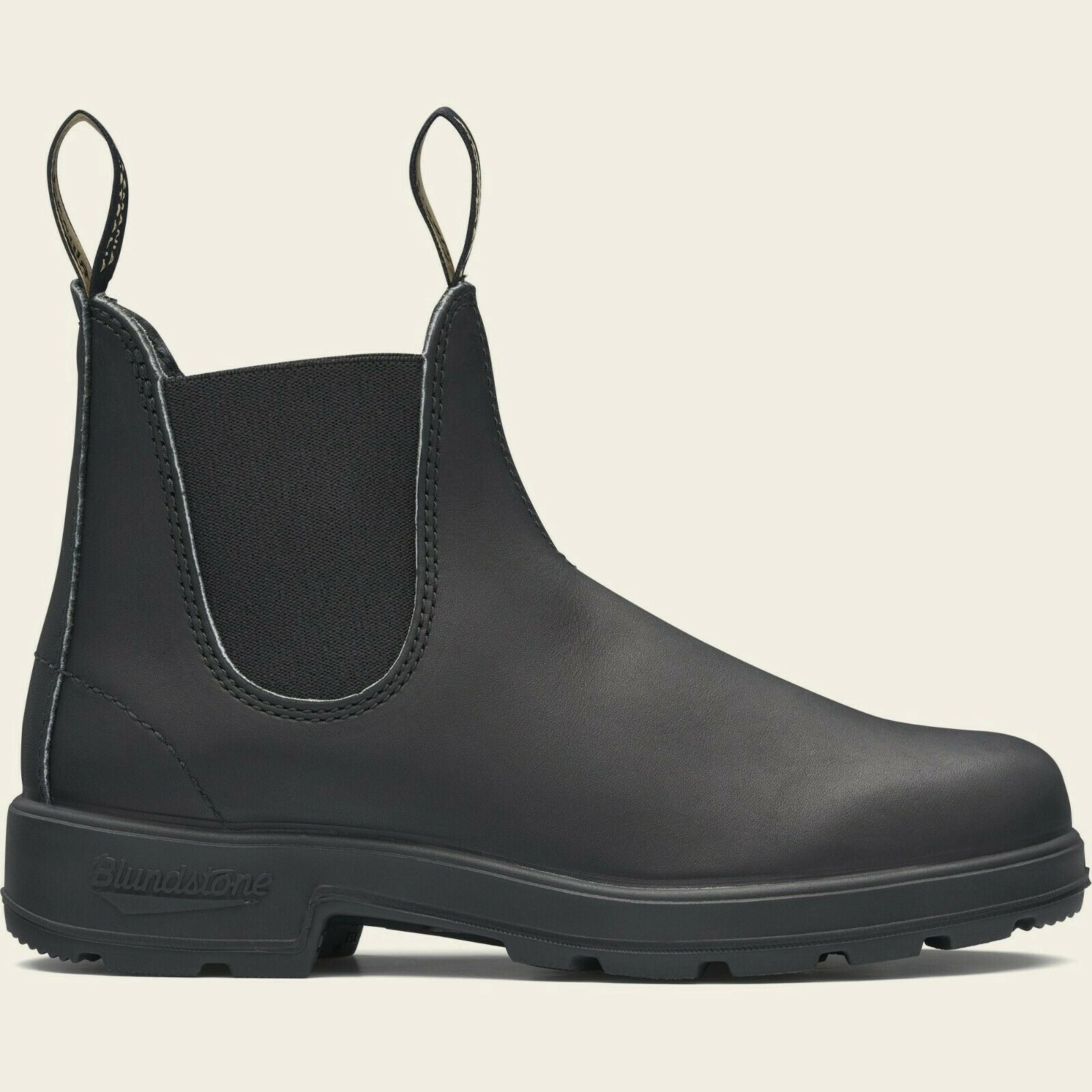 Blundstone Classic Schuhe 510 Voltan Black Chelsea Boots Unisex Schwarz Stiefel Chelsea Boots Blau Glattleder