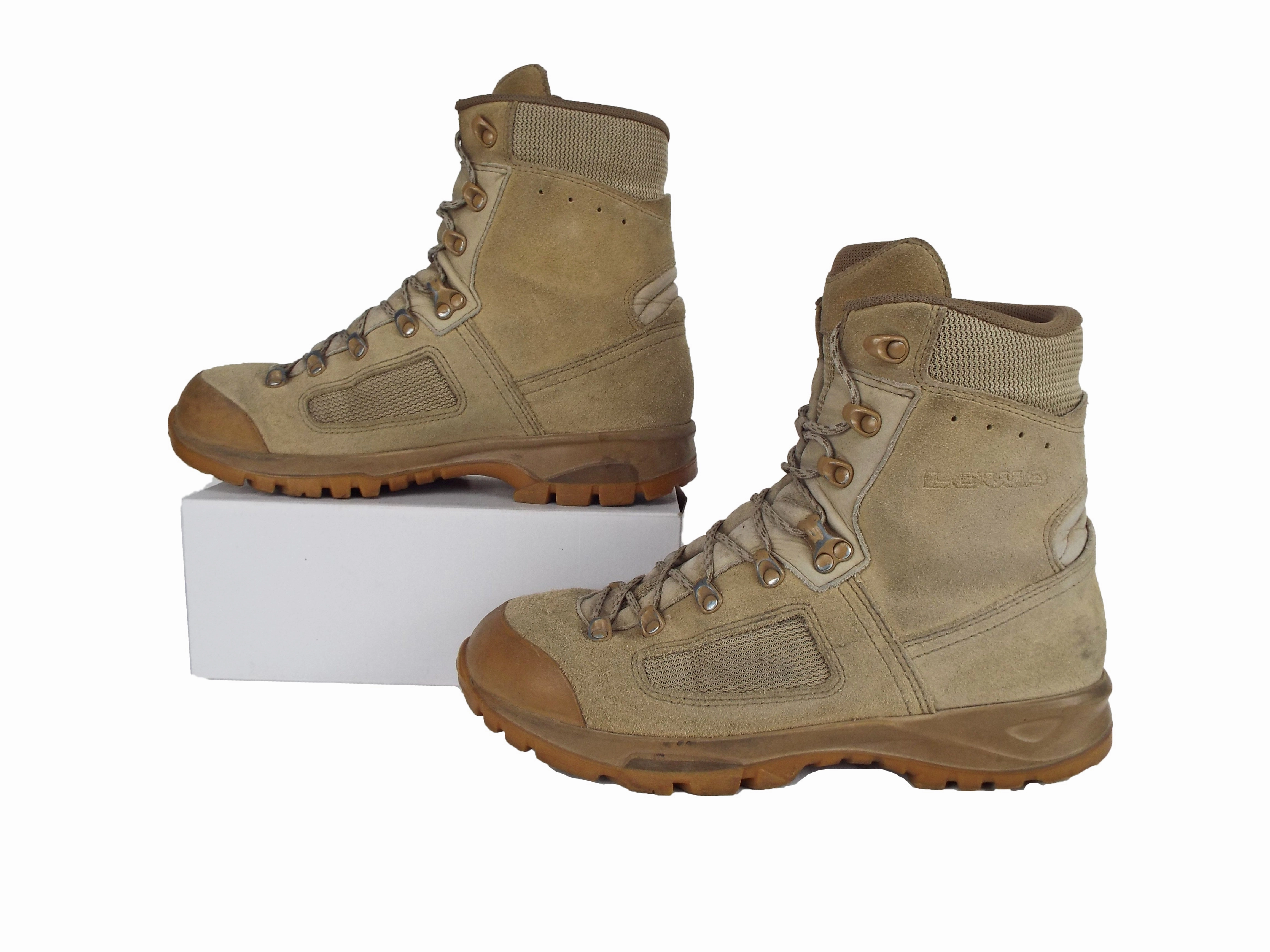 British / Dutch Army - Desert Combat Boots - Lowa Elite Stiefel Wandern