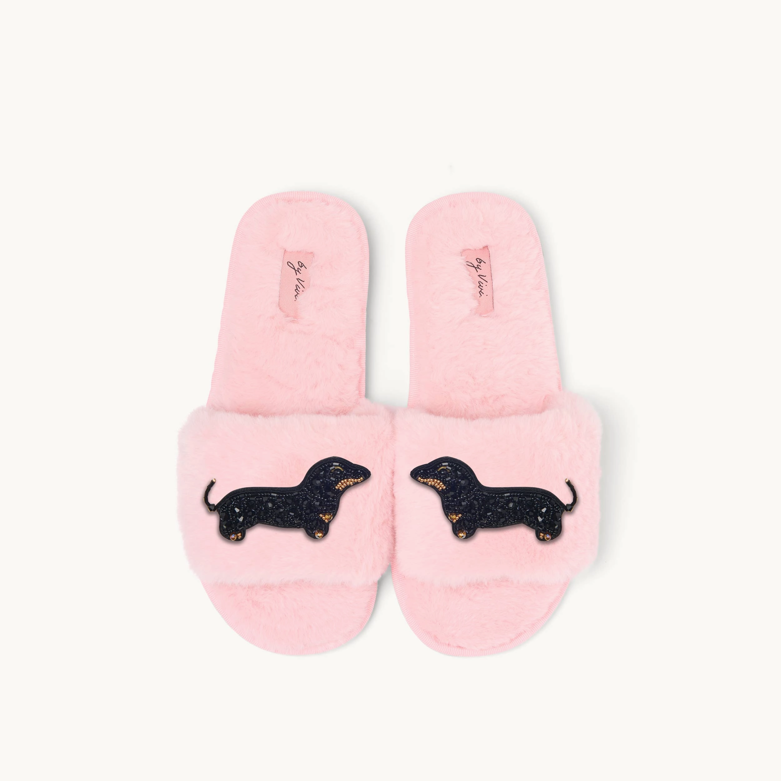 Pantoffeln Torstr Brosche: Dackel