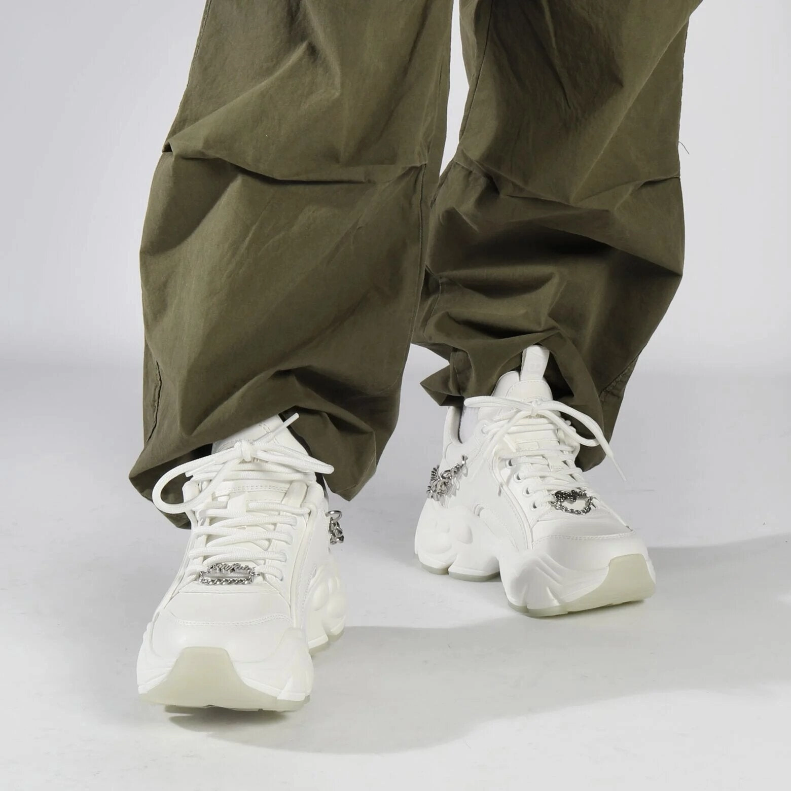 Buffalo Schuhe Sneaker Binary Chain 3.0 VEGAN Sneaker Air Force 1