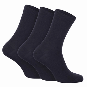 Stiefeletten Weich Business Socken Merino Wolle (3er-Pack)