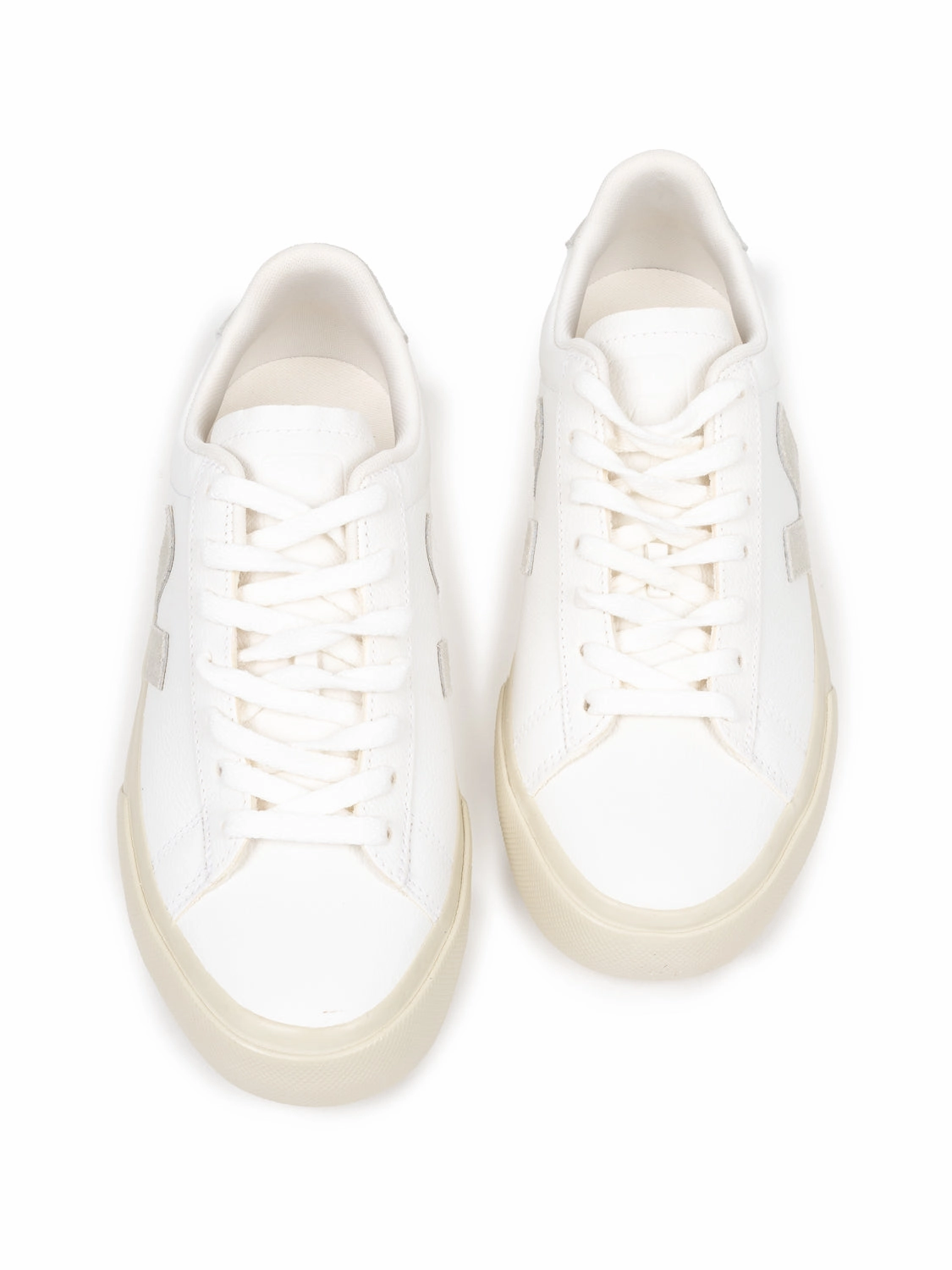 Deal Sneaker Campo Sneaker aus Leder - Extra White/Natural