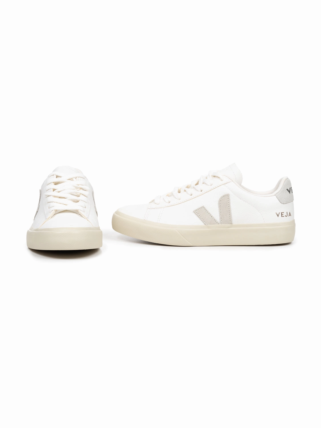 Saint Laurent Sneaker Campo Sneaker aus Leder - Extra White/Natural