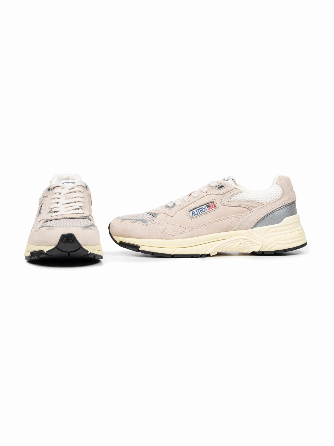 Lederschuhe Nässe Hyperway Low Man - Beige