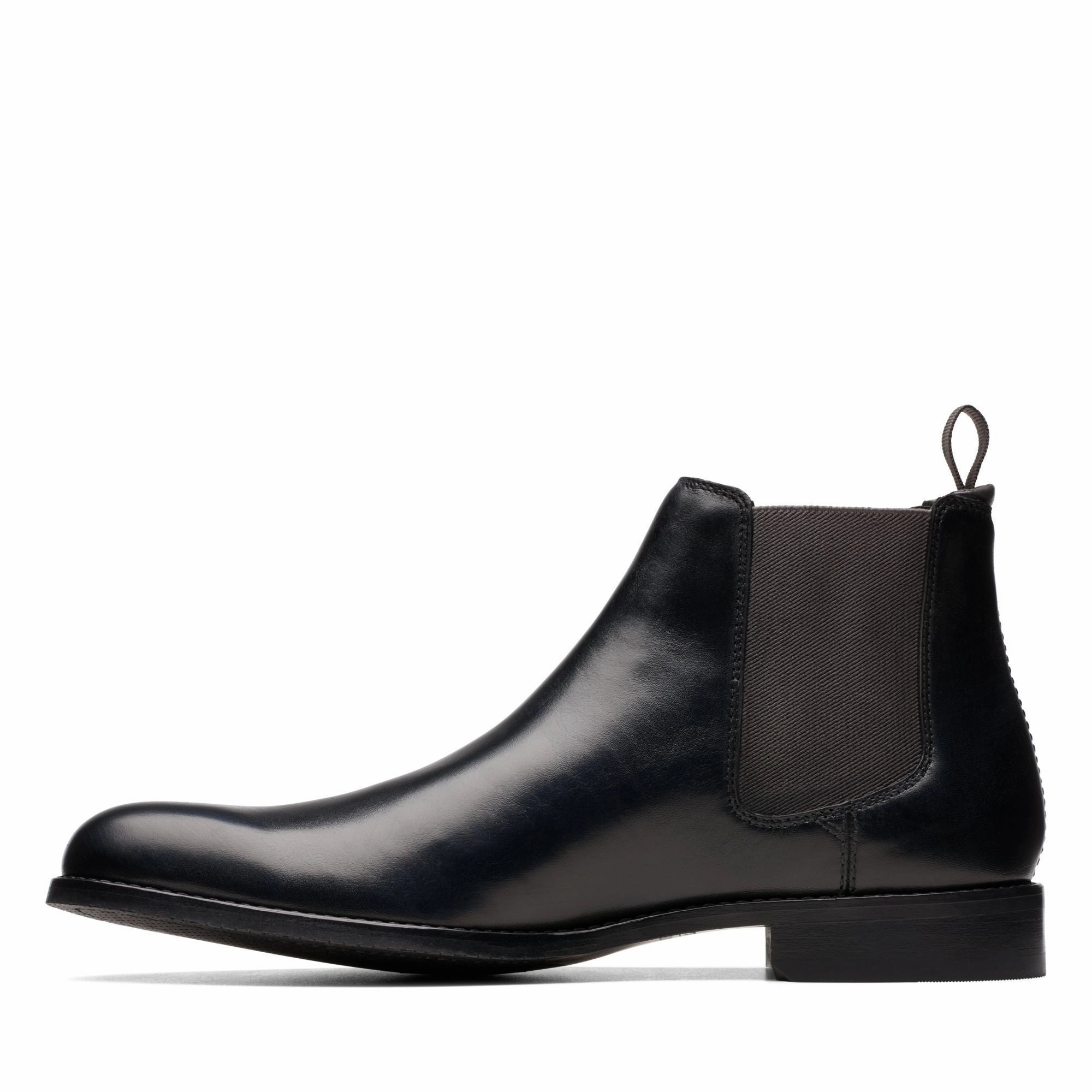 Clarks Craft Arlo Top Chelsea Boots Black leather - SORT Pier One Schuhe Chelsea Boots