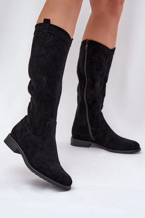 Thigh-Hight Boots model 208810 Step in style Platform Leather Chelsea Boots