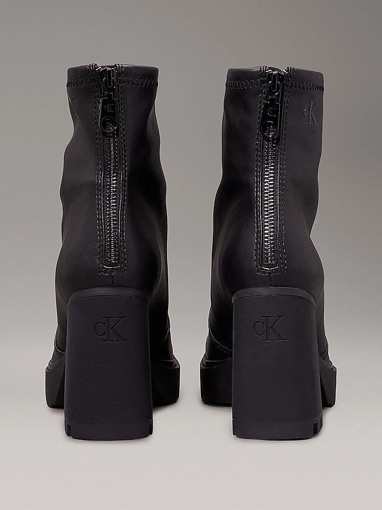 Bgs Stiefel CK PLATEAU BLACK BOOT NAPPA
