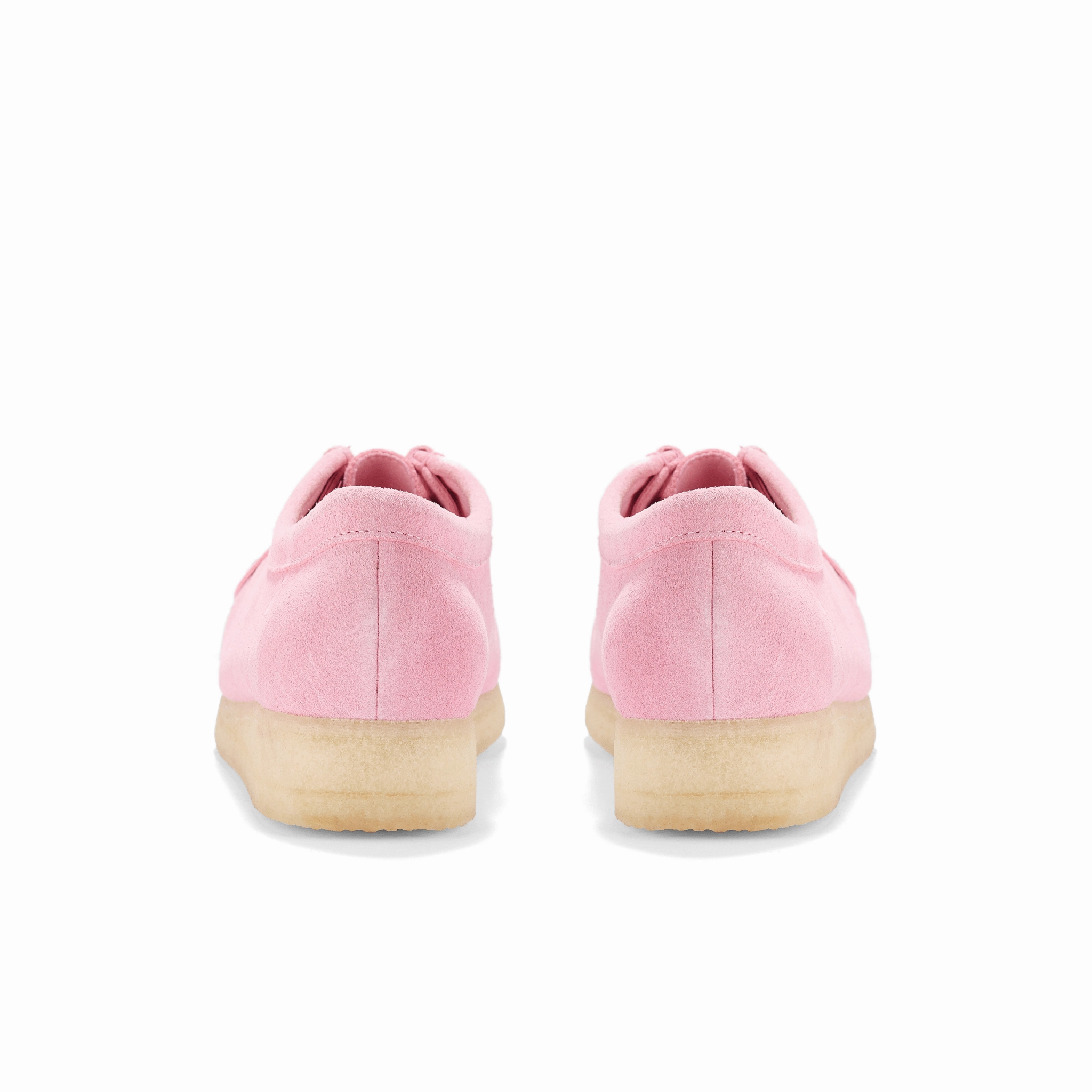 Lederschuhe Schuhspanner Clarks Originals Wallabee Candy Pink Suede