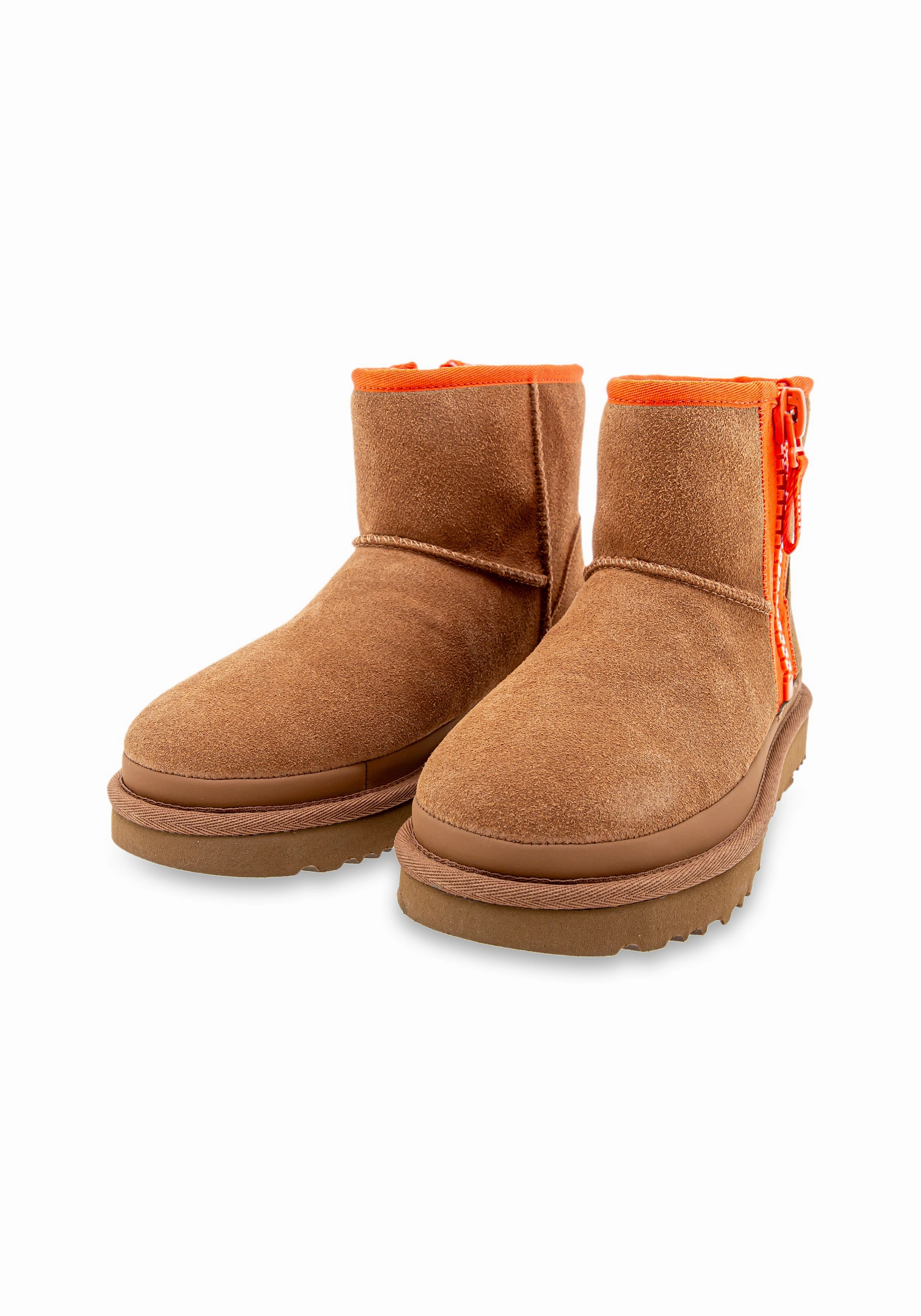 Classic Mini Zipper Tape Logo chestnut As98 Stiefel Sale