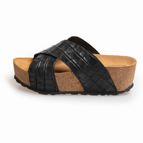 COCO - BLACK Sandalen Gedämpfte Sohle
