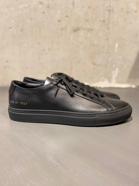 COMMON PROJECTS 1528 ORIGINAL ACHILLES LOW BLACK Sneaker Realese